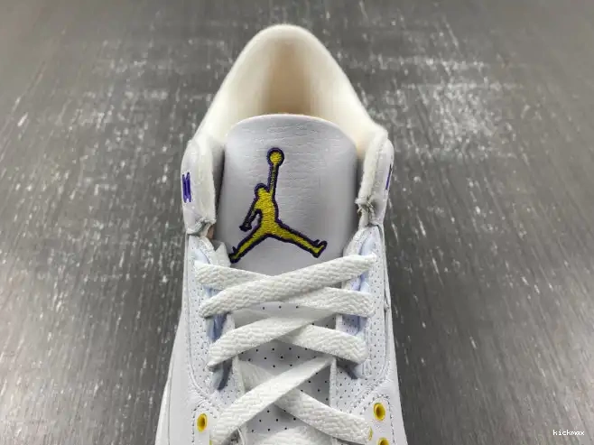 Rep MAX Bryant Jordan 869802-907 Retro 3 Kobe PE 0612